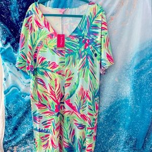 Lilly Pulitzer Lindley Dress Multi Island Time S